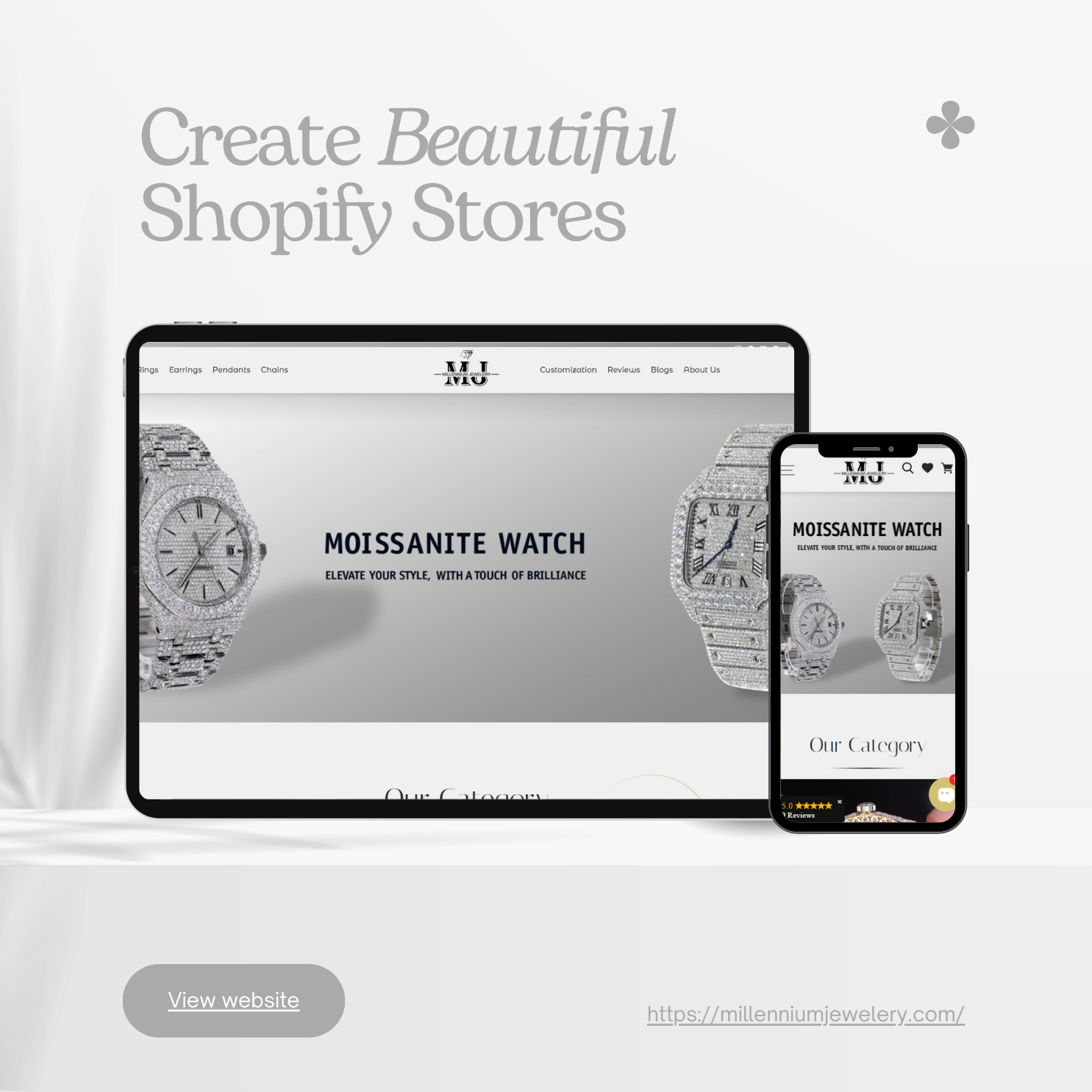 create beautiful shopify stores